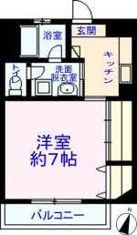 104間取（101は反転）(間取)